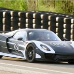 Шпионы засняли гибрид Porsche 918 Spyder во время тестирования