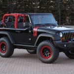 Jeep представил прототип Wrangler Level Red